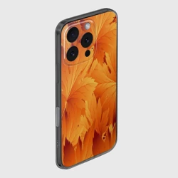 Чехол для iPhone 16 Pro силиконовый с защитой камеры Кленовая сладость - фото 2