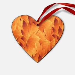 Деревянная игрушка Сердце Кленовая сладость