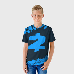 Детская футболка 3D Payday 2 - Краска - фото 2