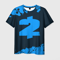 Мужская футболка 3D Payday 2 - Краска
