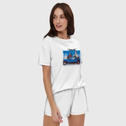 Женская пижама с шортиками хлопок Eva Car Evangelion - фото 2