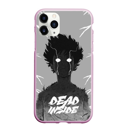 Чехол для iPhone 11 Pro Max матовый DEAD INSIDE - Mob psycho