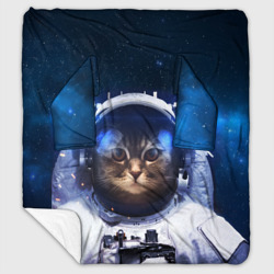 Плед с рукавами Котик в космосе cat IN space