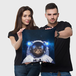 Подушка 3D Котик в космосе cat IN space - фото 2