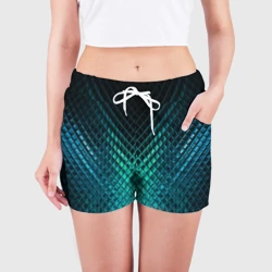 Женские шорты 3D Стальная чешуя - фото 2