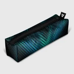 Пенал школьный 3D Стальная чешуя
