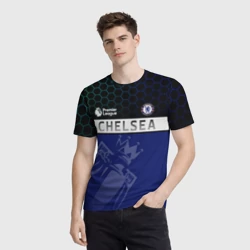 Мужская футболка 3D FC Chelsea London ФК Челси Лонон - фото 2