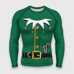 Мужской рашгард 3D Christmas Elf Outfit