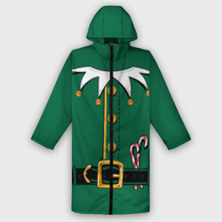 Мужской дождевик 3D Christmas Elf Outfit