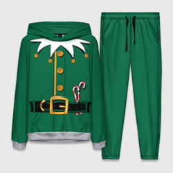 Женский костюм с толстовкой 3D Christmas Elf Outfit