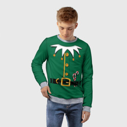 Детский свитшот 3D Christmas Elf Outfit - фото 2