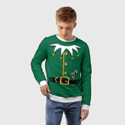 Детский свитшот 3D Christmas Elf Outfit - фото 2