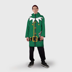 Мужской дождевик 3D Christmas Elf Outfit - фото 2