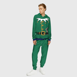 Мужской костюм с толстовкой 3D Christmas Elf Outfit - фото 2