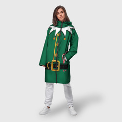 Женский дождевик 3D Christmas Elf Outfit - фото 2