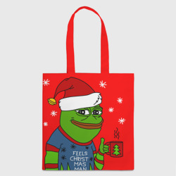 Шоппер 3D Pepe New Year - Pepe the Frog