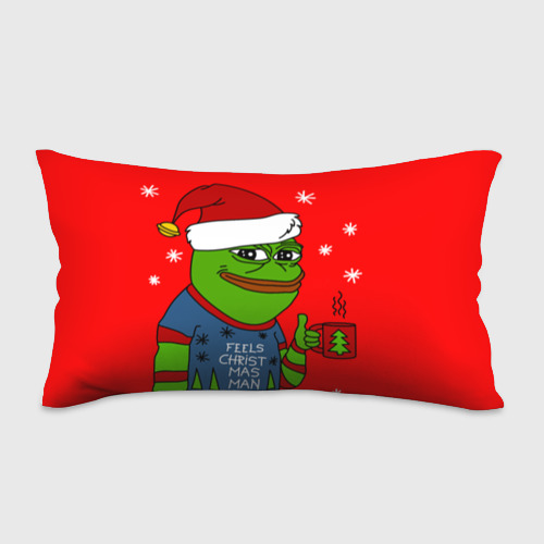 Подушка 3D антистресс Pepe New Year - Pepe the Frog