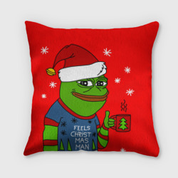 Подушка 3D Pepe New Year - Pepe the Frog