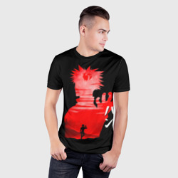 Мужская футболка 3D Slim Бан 7 смертных грехов - фото 2