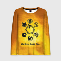 Женский лонгслив 3D Все 7 смертных грехов