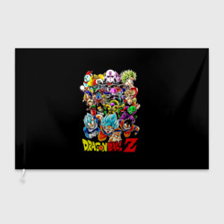 Флаг 3D Персонажи Dragon Ball