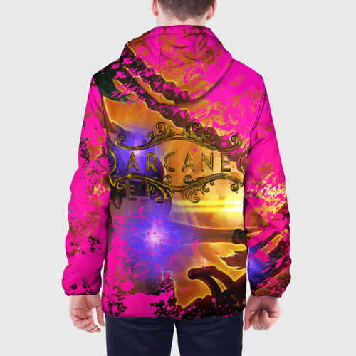 Мужская куртка 3D Jinx Arcane LoL, цвет 3D печать - фото 5