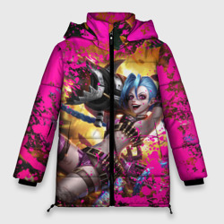 Женская зимняя куртка Oversize Jinx Arcane LoL