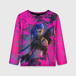Детский лонгслив 3D Jinx v2 Arcane LoL