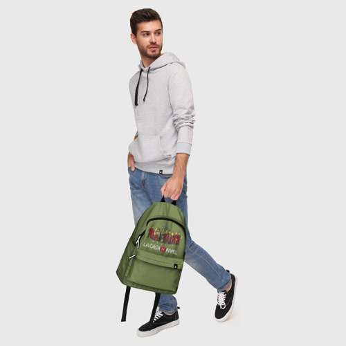 Рюкзак 3D с принтом Бумажный дом|симпсоны, фото #5