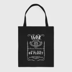 Шоппер BioNature Игорь в стиле Джек Дэниэлс