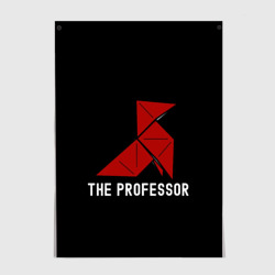 Постер Бумажный дом Профессор самолетик