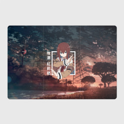 Магнитный плакат 3Х2 Врата Штейна Steins Gate, Курису Макисэ Kurisu Makise