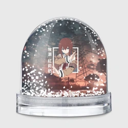 Игрушка Снежный шар Врата Штейна Steins Gate, Курису Макисэ Kurisu Makise