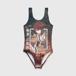Детский купальник 3D Врата Штейна Steins Gate, Курису Макисэ Kurisu Makise - фото 2