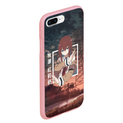 Чехол для iPhone 7Plus/8 Plus матовый Врата Штейна Steins Gate, Курису Макисэ Kurisu Makise - фото 2