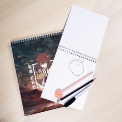 Скетчбук Врата Штейна Steins Gate, Курису Макисэ Kurisu Makise - фото 2