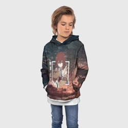 Детская толстовка 3D Врата Штейна Steins Gate, Курису Макисэ Kurisu Makise - фото 2