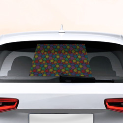 Чакры Chakras – Наклейка на авто - для заднего стекла с принтом купить