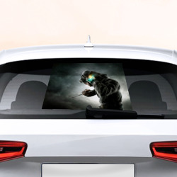 Корво Dishonored – Наклейка на авто - для заднего стекла с принтом купить