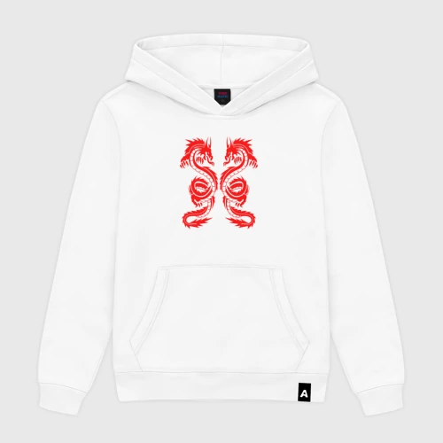 Дракон в худи схема