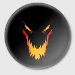 Значок Dota 2 black Shadow Fiend Тень