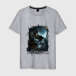 Корво в маске Dishonored – Мужская футболка хлопок с принтом купить со скидкой в -20%