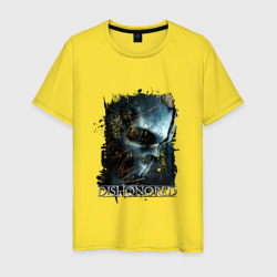 Мужская футболка хлопок Корво в маске Dishonored