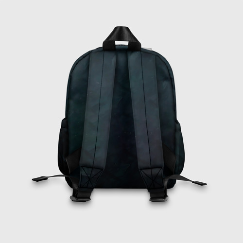 Детский рюкзак 3D с принтом Dishonored art, вид сзади #2