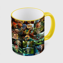 Кружка с полной запечаткой Heroes Dota 2 персонажи Дота