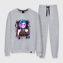 Женский костюм хлопок Jinx shoot Arcane LOL