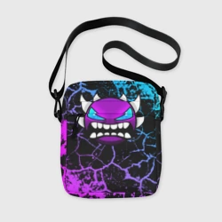 Сумка через плечо 3D Geometry Dash трещины