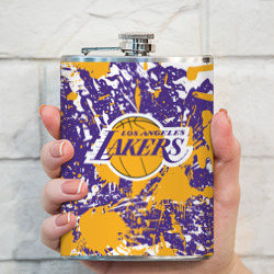 Фляга Lakers фирменные цвета брызги красок LA - фото 2