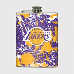 Фляга Lakers фирменные цвета брызги красок LA