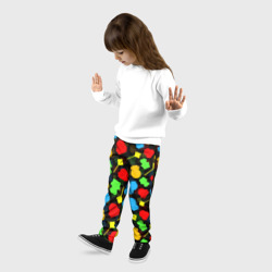 Детские брюки 3D South Park Южный Парк новогодний узор - фото 2